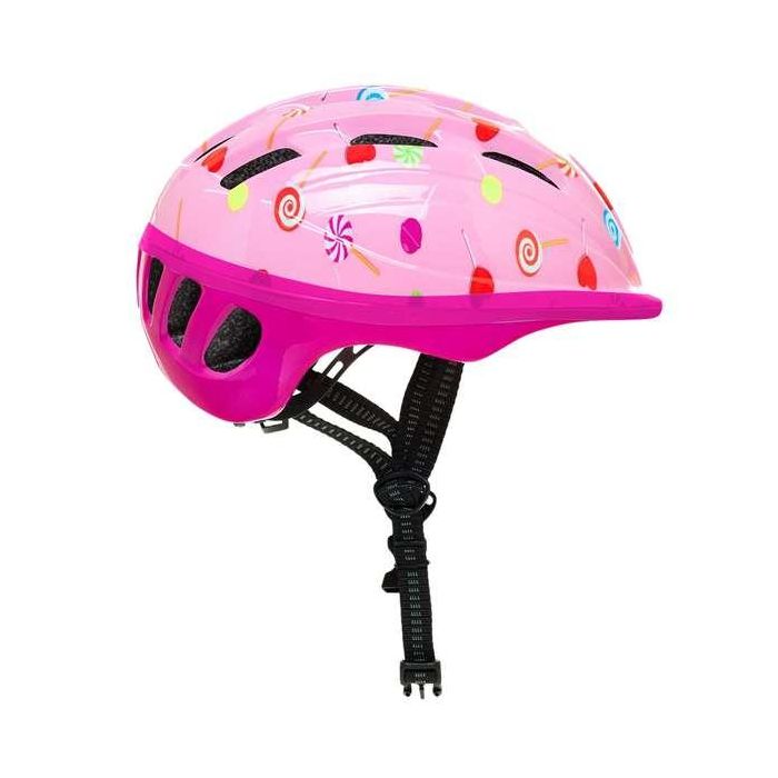 Casco mlt rosa 2/5 años talla 48-53 cm