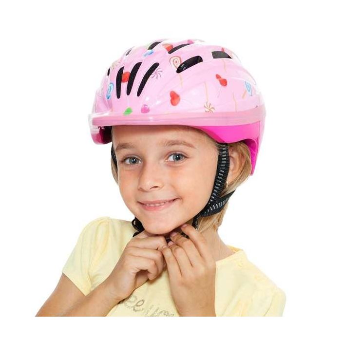 Casco de Ciclismo para Niños Moltó Rosa 48-53 cm 2