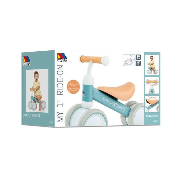 Correpasillos bebe azul soporta 20 kg 38,5x25x5x5 cm