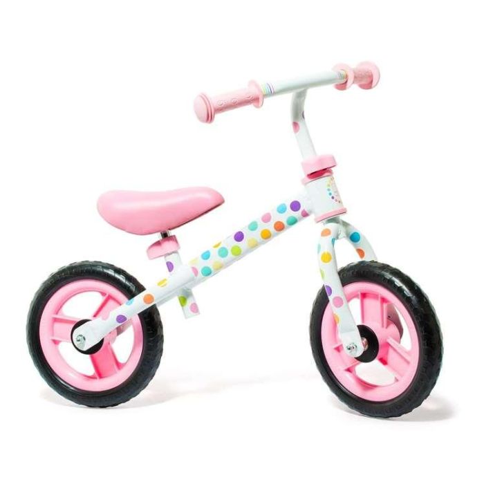 Bicicleta Infantil Moltó Rosa Sin Pedales 4