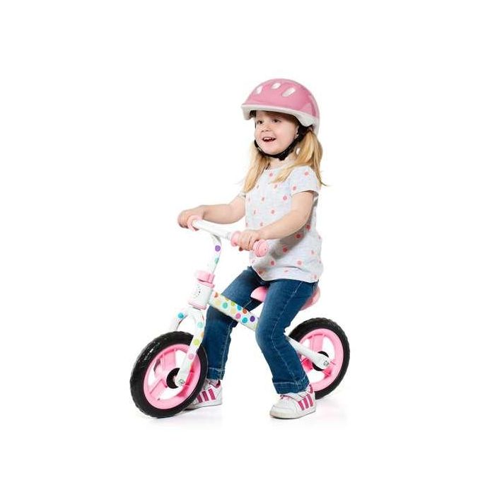 Bicicleta Infantil Moltó Rosa Sin Pedales 5