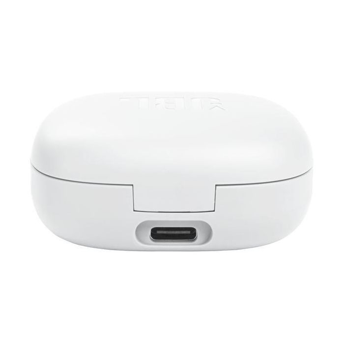 JBL Wave Flex TWS Auriculares Inalámbricos True Wireless, Sonido JBL Deep Bass, 32h Batería, Resistentes Agua/Polvo, Blancos 4