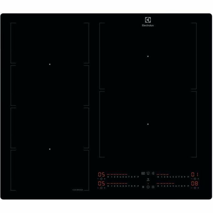 Electrolux EIV66453I Placa de Inducción 4 Fuegos, Zona Izquierda Regulable, 58 x 51 cm