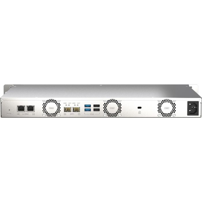 QNAP TS-435XeU NAS 4-Bay Rack SATA 6Gb/s RAID 0, 1, 5, 6, 10, JBOD 4GB RAM 1 QNAP TS-435XeU NAS 4-Bay Rack SATA 6Gb/s RAID 0, 1, 5, 6, 10, JBOD 4GB RAM 1
