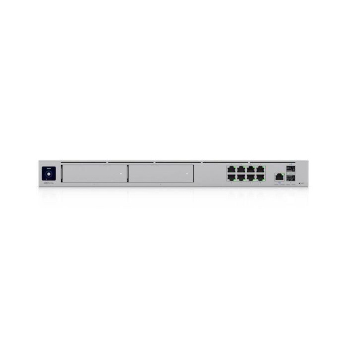 Ubiquiti 10 Gbps SFP+ LAN / WAN, 8x GbE RJ45 LAN, 2.5 GbE RJ45 WAN, 2x 3.5" NVR HDD bays, 128 GB SSD, 1.3" screen, Aluminium CNC, SGCC steel, UK 2 Ubiquiti 10 Gbps SFP+ LAN / WAN, 8x GbE RJ45 LAN, 2.5 GbE RJ45 WAN, 2x 3.5" NVR HDD bays, 128 GB SSD, 1.3" screen, Aluminium CNC, SGCC steel, UK 2