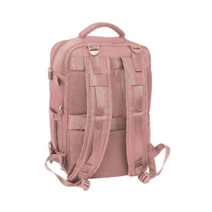 Safta Mochila Viaje Cabina Portatil 15,6" Rosa 29x44x19 cm 1