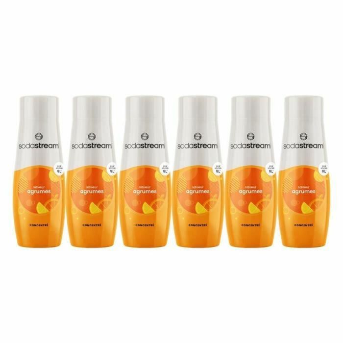 Set de 6 concentrados de sabor SODASTREAM CITRUS - 440ml Set de 6 concentrados de sabor SODASTREAM CITRUS - 440ml
