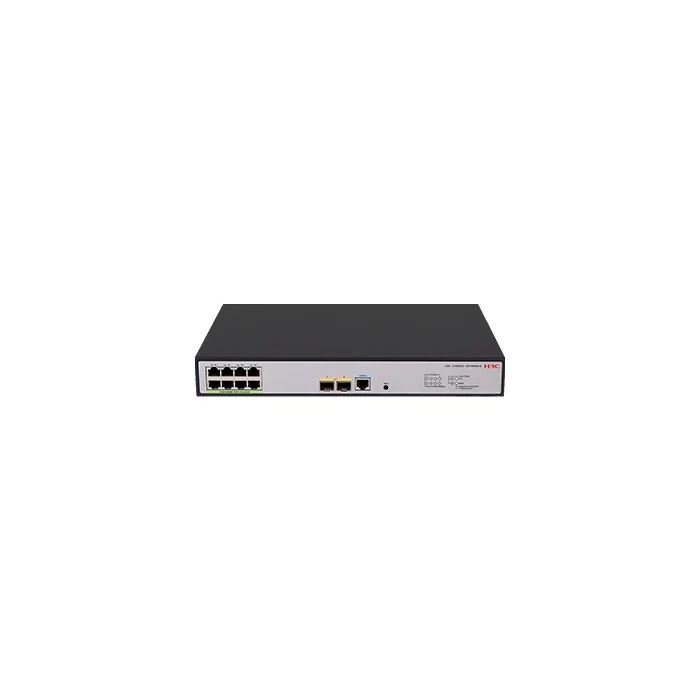 H3C S1850V2-10P-EI L2 Ethernet Switch with 8*10/100/1000BASE-T Ports and 2*1000BASE-X SFP Ports,(AC)