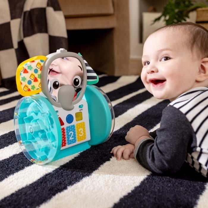 BABY EINSTEIN Juguete sobre ruedas Elefantito, Música y Luces, Interactivo y Multilingüe, Desarrollo de la motricidad 5 BABY EINSTEIN Juguete sobre ruedas Elefantito, Música y Luces, Interactivo y Multilingüe, Desarrollo de la motricidad 5