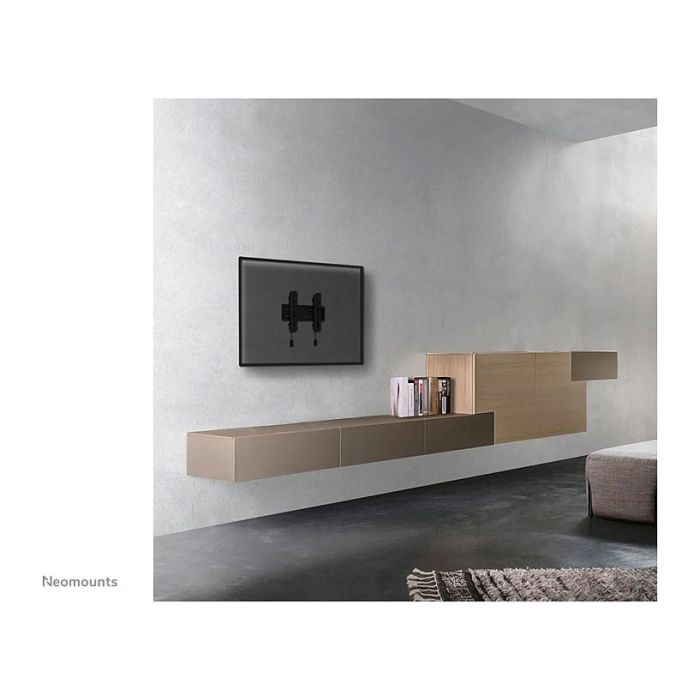Neomounts Soporte de Pared Fijo para TV WL30S-850BL12, Pantallas de 24-65", Máx. 40 kg, VESA 50x50-200x200, Ajuste de Nivel, Bloqueable, Instalación Rápida - Negro 8