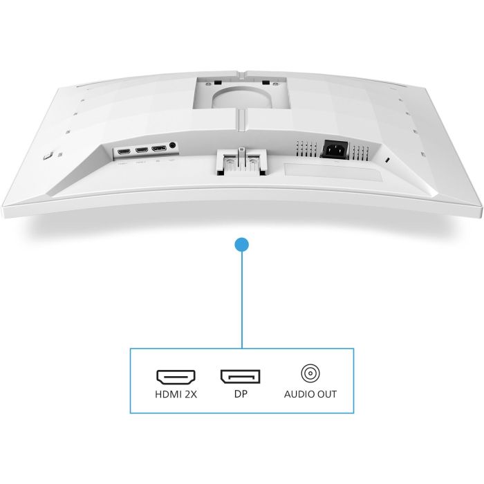 Philips 27M2C5201L Monitor Curvo 27 Pulgadas QHD 165Hz 1ms VA 2560x1440 16:9 Blanco Conexiones HDMI DP 10 Philips 27M2C5201L Monitor Curvo 27 Pulgadas QHD 165Hz 1ms VA 2560x1440 16:9 Blanco Conexiones HDMI DP 10