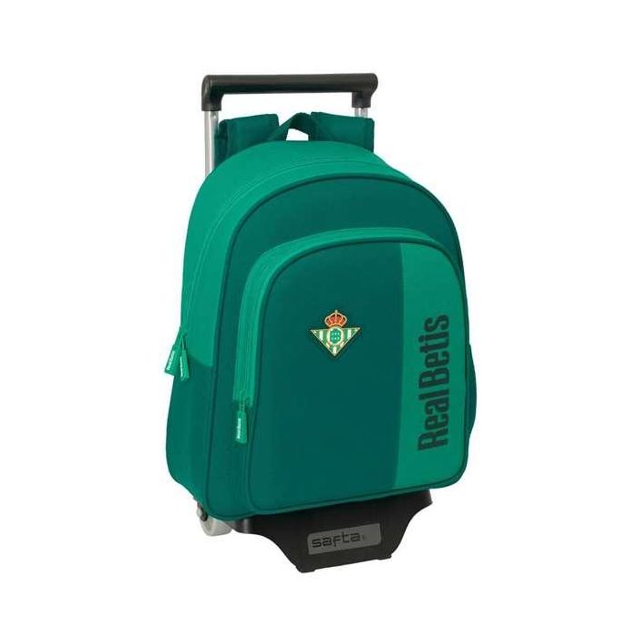 Mochila Safta Mod. 006 Con Carro 705 Resistente Al Agua Real Betis 340x280x100 mm Mochila Safta Mod. 006 Con Carro 705 Resistente Al Agua Real Betis 340x280x100 mm