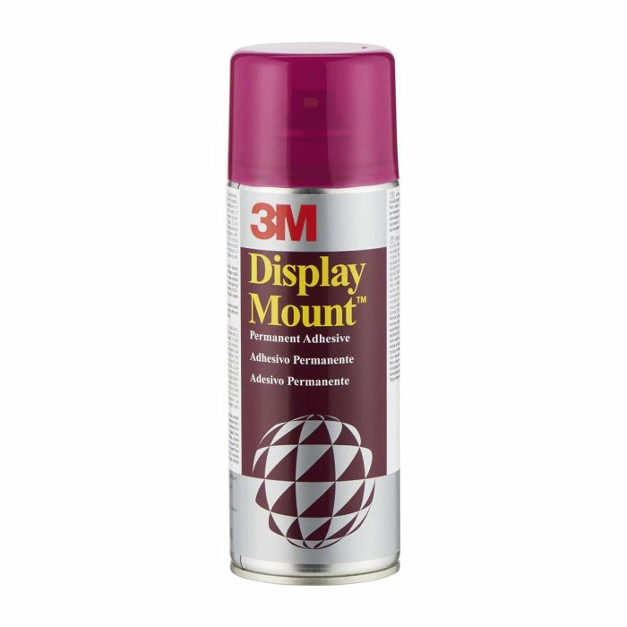 Pegamento 3M Spray Display Mount Adhesivo Permanente Bote De 400 mL