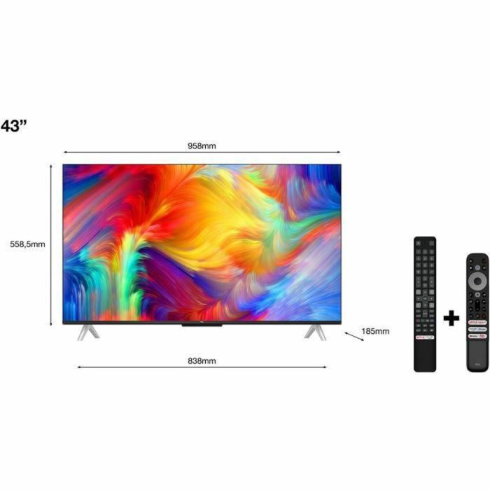 Smart TV TCL 43P637 4K Ultra HD 43" HDR HDR10 Direct-LED LCD 3 Smart TV TCL 43P637 4K Ultra HD 43" HDR HDR10 Direct-LED LCD 3