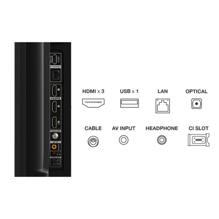 Smart TV TCL 50C649 4K Ultra HD 50" QLED Direct-LED AMD FreeSync 1