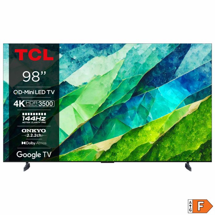 Smart TV TCL 98C855 4K Ultra HD QLED AMD FreeSync 98" 3