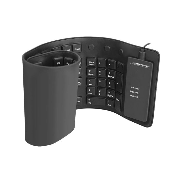 Teclado Esperanza EK140 Negro Polaco QWERTY 2 Teclado Esperanza EK140 Negro Polaco QWERTY 2