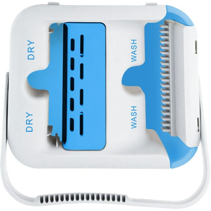 Mopa Fregona con Cubo Esperanza EHS004 Azul Blanco Microfibra 2 Mopa Fregona con Cubo Esperanza EHS004 Azul Blanco Microfibra 2