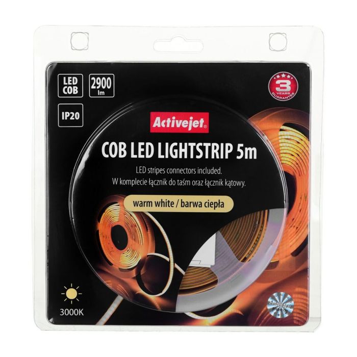 Cinta luminosa Activejet AJE-COB 5m ciep (1 Pieza) (1 unidad) 3 Cinta luminosa Activejet AJE-COB 5m ciep (1 Pieza) (1 unidad) 3