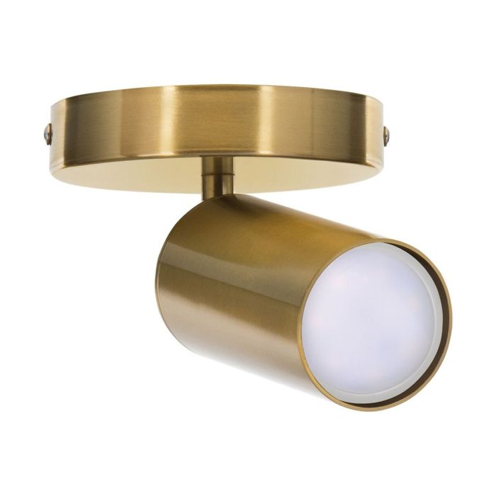 Aplique de Pared Activejet AJE-SPECTRA 1P Dorado Metal 40 W 230 V Aplique de Pared Activejet AJE-SPECTRA 1P Dorado Metal 40 W 230 V