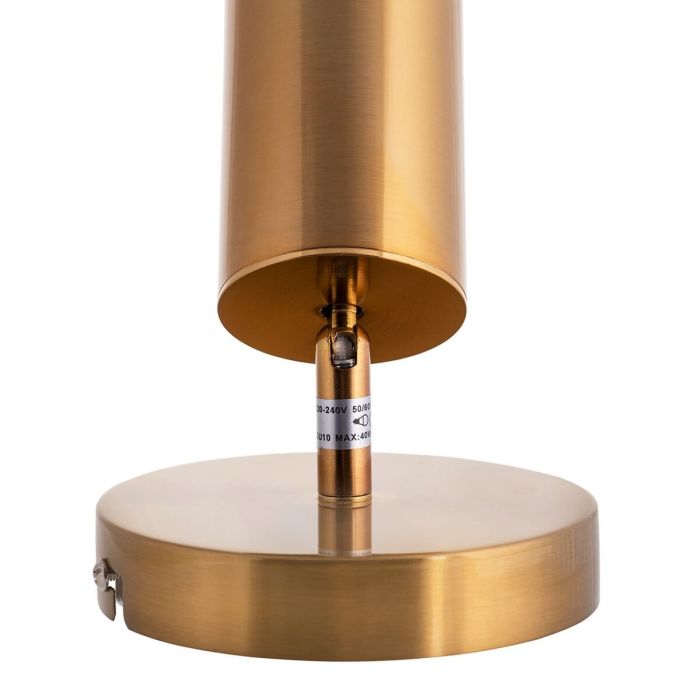Aplique de Pared Activejet AJE-SPECTRA 1P Dorado Metal 40 W 4 Aplique de Pared Activejet AJE-SPECTRA 1P Dorado Metal 40 W 4