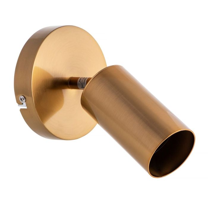 Aplique de Pared Activejet AJE-SPECTRA 1P Dorado Metal 40 W 2 Aplique de Pared Activejet AJE-SPECTRA 1P Dorado Metal 40 W 2