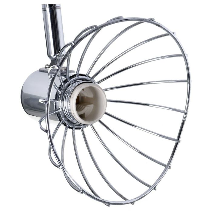 Aplique de Pared Activejet AJE-GIZEL 1P Plateado Metal 40 W 5