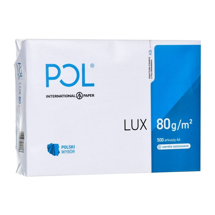 Papel para Imprimir POL International Paper Lux Blanco A4 500 Hojas 0 Papel para Imprimir POL International Paper Lux Blanco A4 500 Hojas 0