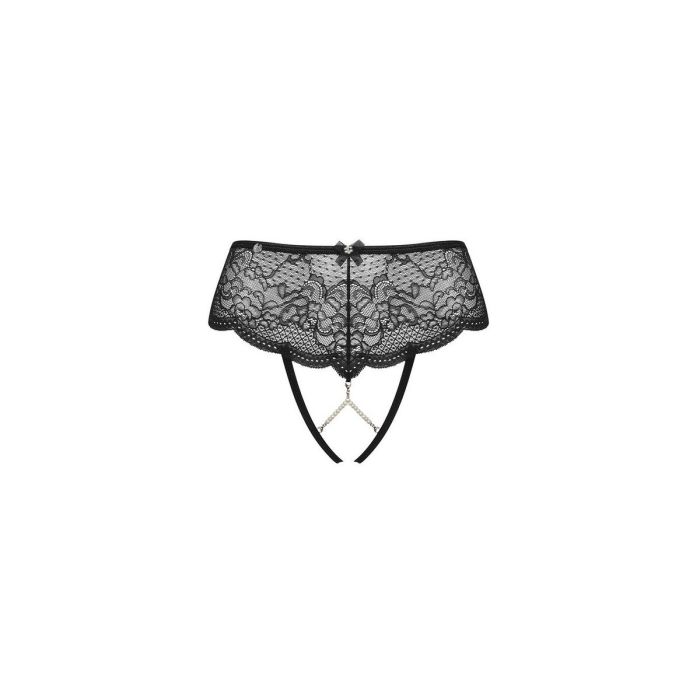 Tanga Obsessive Pearlove Negro XS/S 3