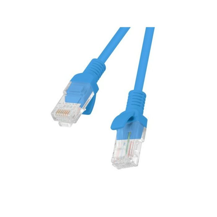 Cable de Red Rígido UTP Categoría 6 Lanberg Azul 1 m