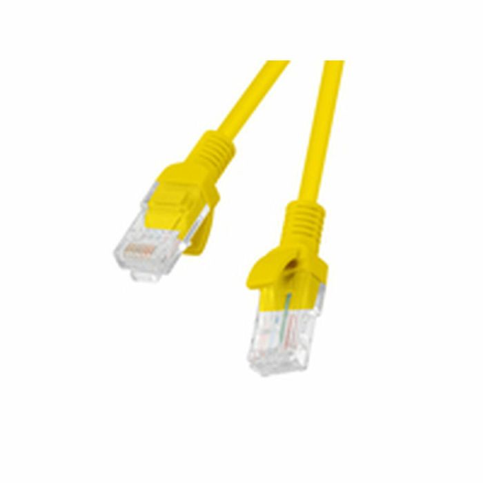 Cable Ethernet LAN Lanberg PCU6-10CC-0025-Y Amarillo 0,25 m