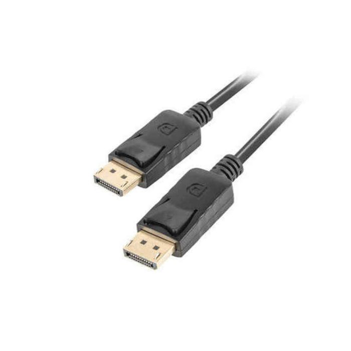 Cable DisplayPort Lanberg CA-DPDP-10CC-0018-BK 1,8 m 4K Ultra HD 1 m