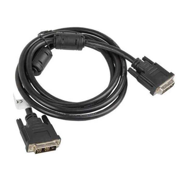 Cable Video Digital DVI-D Lanberg CA-DVIS-10CC-0018-BK 1,8 m
