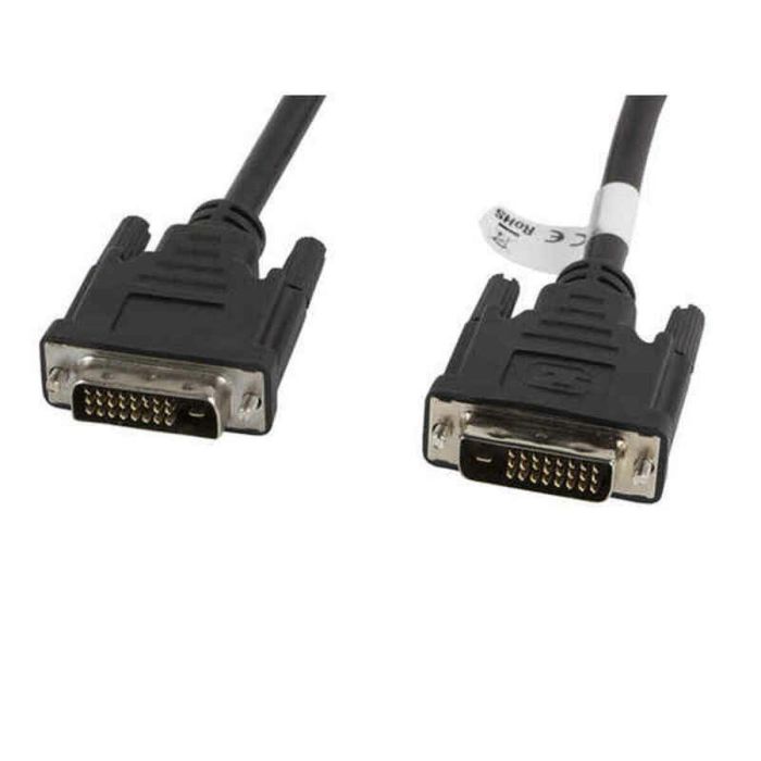 Cable DVI Lanberg Macho/Macho Negro