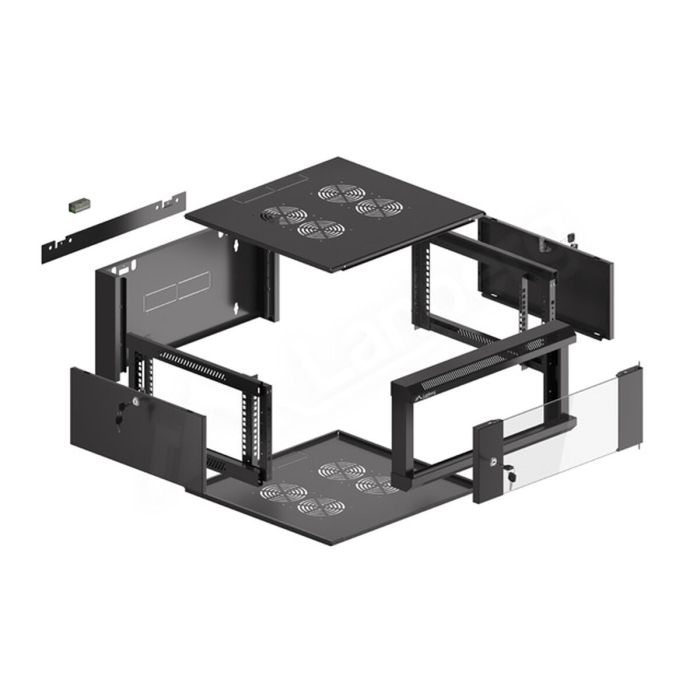 Armario Rack Mural Lanberg WFFA-5604-10B 13 Armario Rack Mural Lanberg WFFA-5604-10B 13
