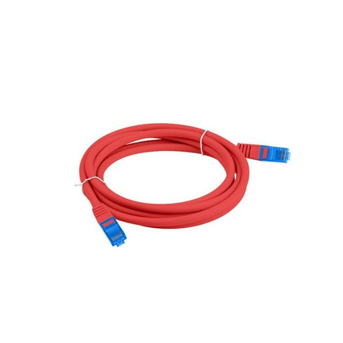 Cable de Red Rígido UTP Categoría 6 Lanberg PCF6A-10CC-0050-R Rojo 50 cm 1