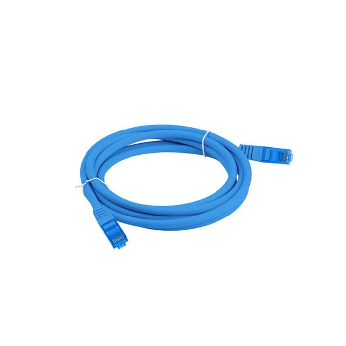 Cable de Red Rígido UTP Categoría 6 Lanberg PCF6A-10CC-0200-B 2 m Azul 1