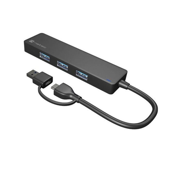 Hub USB Natec NHU-2023 Negro 1