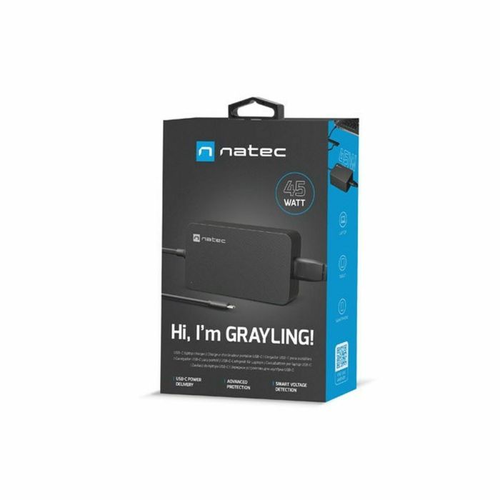 Adaptador de Corriente Natec NZU-2033 USB-C 3