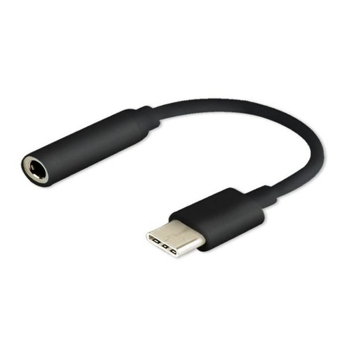 Adaptador USB C a Jack 3.5 mm Savio AK-35/B Negro Adaptador USB C a Jack 3.5 mm Savio AK-35/B Negro