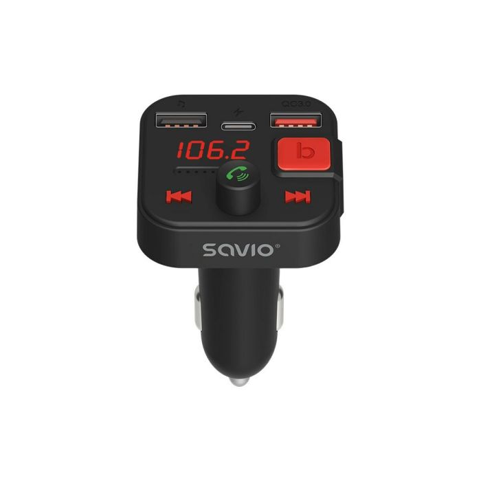 Reproductor MP3 y Transmisor FM para Coche Savio TR-15 5 Reproductor MP3 y Transmisor FM para Coche Savio TR-15 5