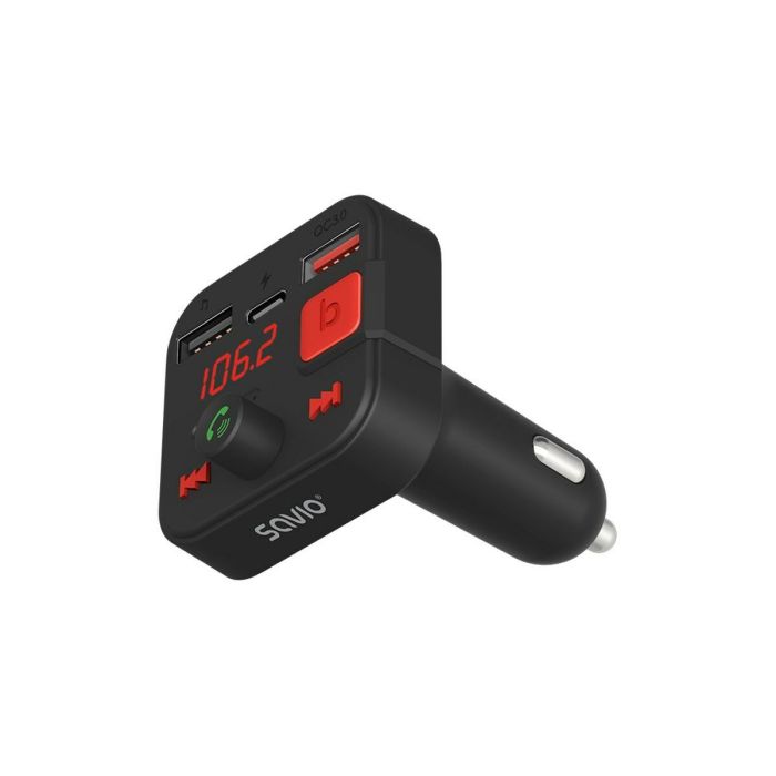 Reproductor MP3 y Transmisor FM para Coche Savio TR-15 2 Reproductor MP3 y Transmisor FM para Coche Savio TR-15 2