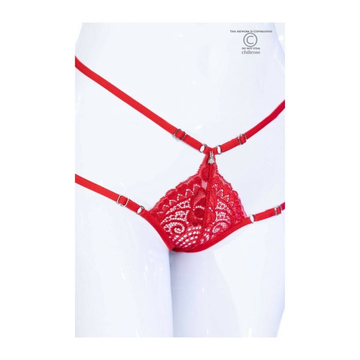 Tanga Chilirose Rojo S/M 3