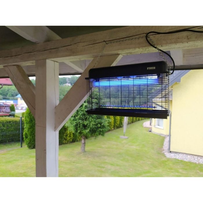 Lámpara Antimosquitos N'oveen IKN36 Negro ABS 3