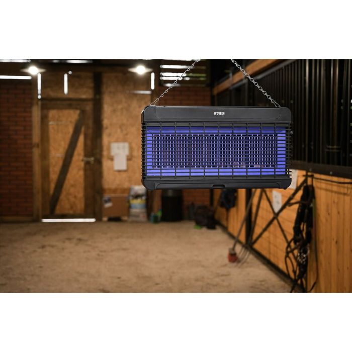 Lámpara Antimosquitos N'oveen IKN911 Negro ABS 47 x 26,3 x 10 cm (2 Unidades) 2