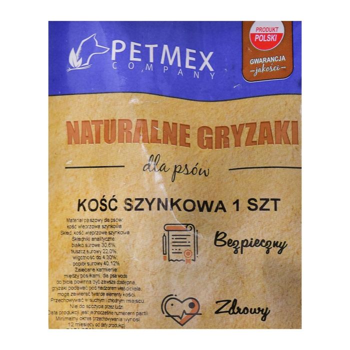 Snack para Perros Petmex Ham bone Cerdo 200 g 1