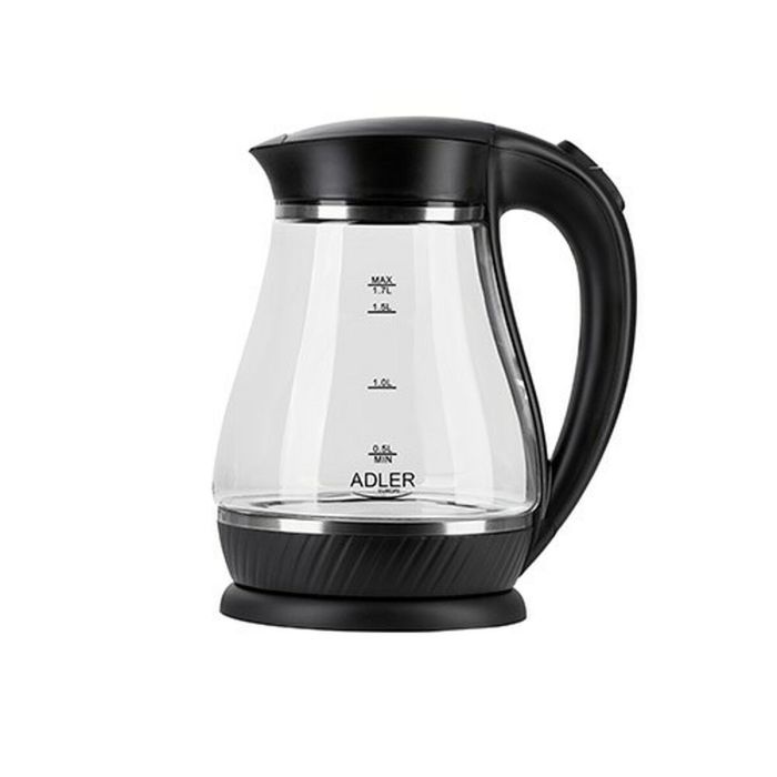 Hervidor Adler AD 1274 Negro Vidrio 2200 W 1,7 L 2