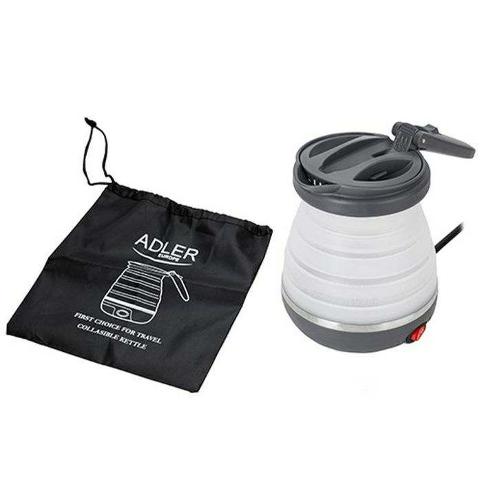 Hervidor Adler AD 1279 Blanco Negro Plástico 750 W 0,6 L 11