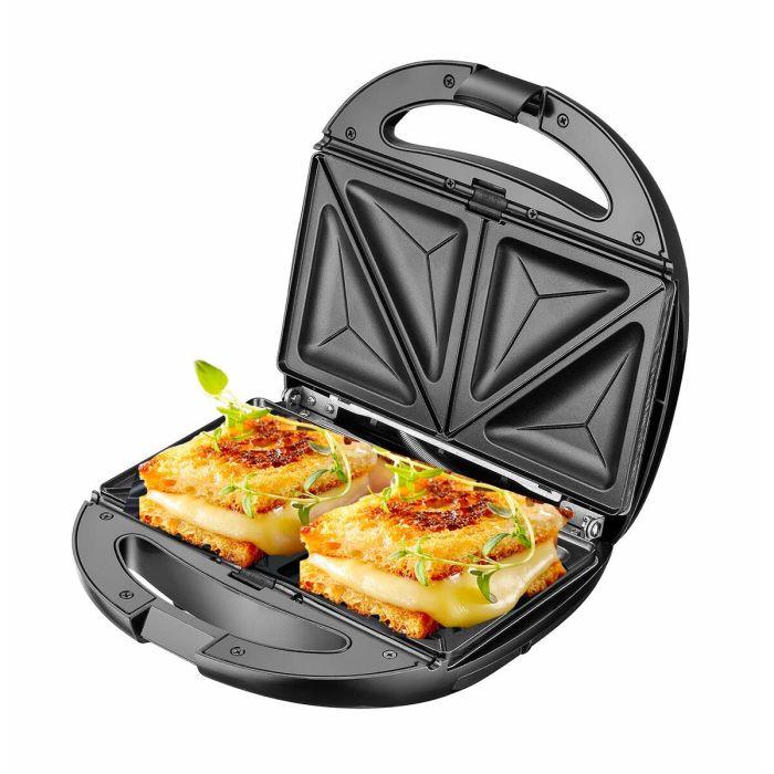 Sandwichera Adler AD 3040 Negro Gris 1200 W 6