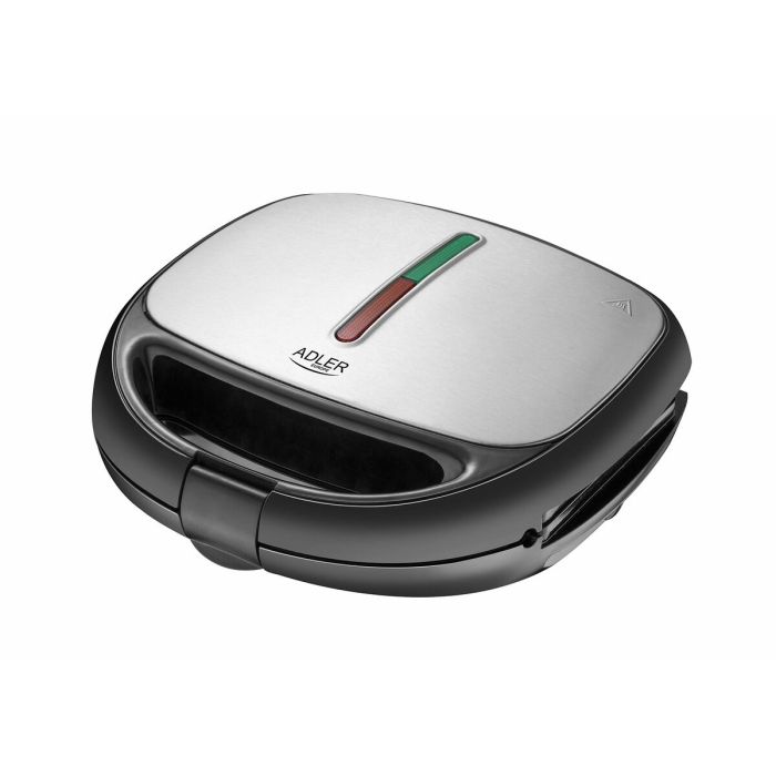 Adler AD 3040 Sandwichera Multifunción 5 en 1 con 5 Placas Intercambiables (Sandwich, Gofres, Grill) 1200W